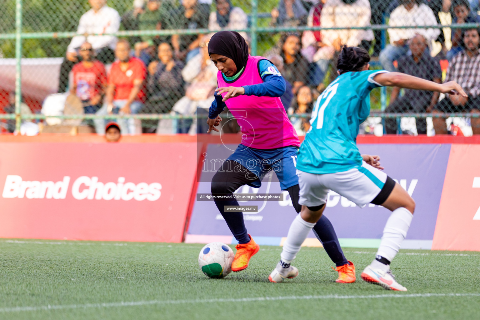 WAMCO vs MACL in 18/30 Futsal Fiesta Classic 2023 held in Hulhumale, Maldives, on Tuesday, 18th July 2023 Photos: Hassan Simah / images.mv