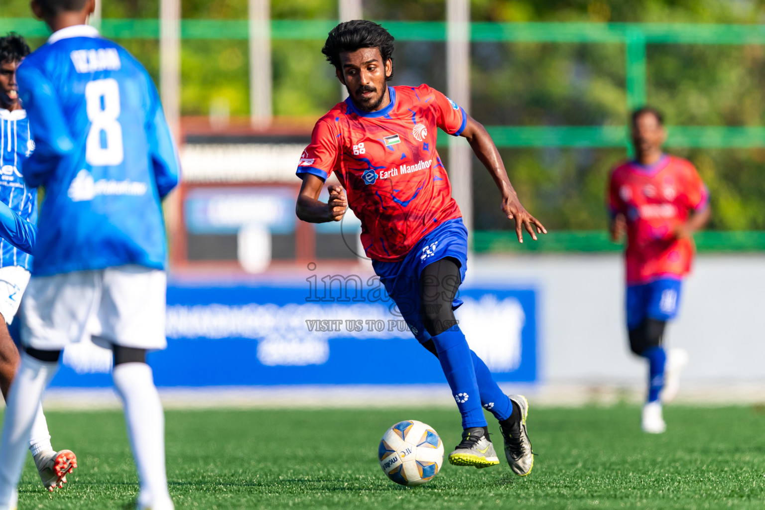 Chester Academy vs Baburu SC from Manadhoo Council Cup 2024 in N Manadhoo Maldives on Tuesday, 20th February 2023. Photos: Nausham Waheed / images.mv