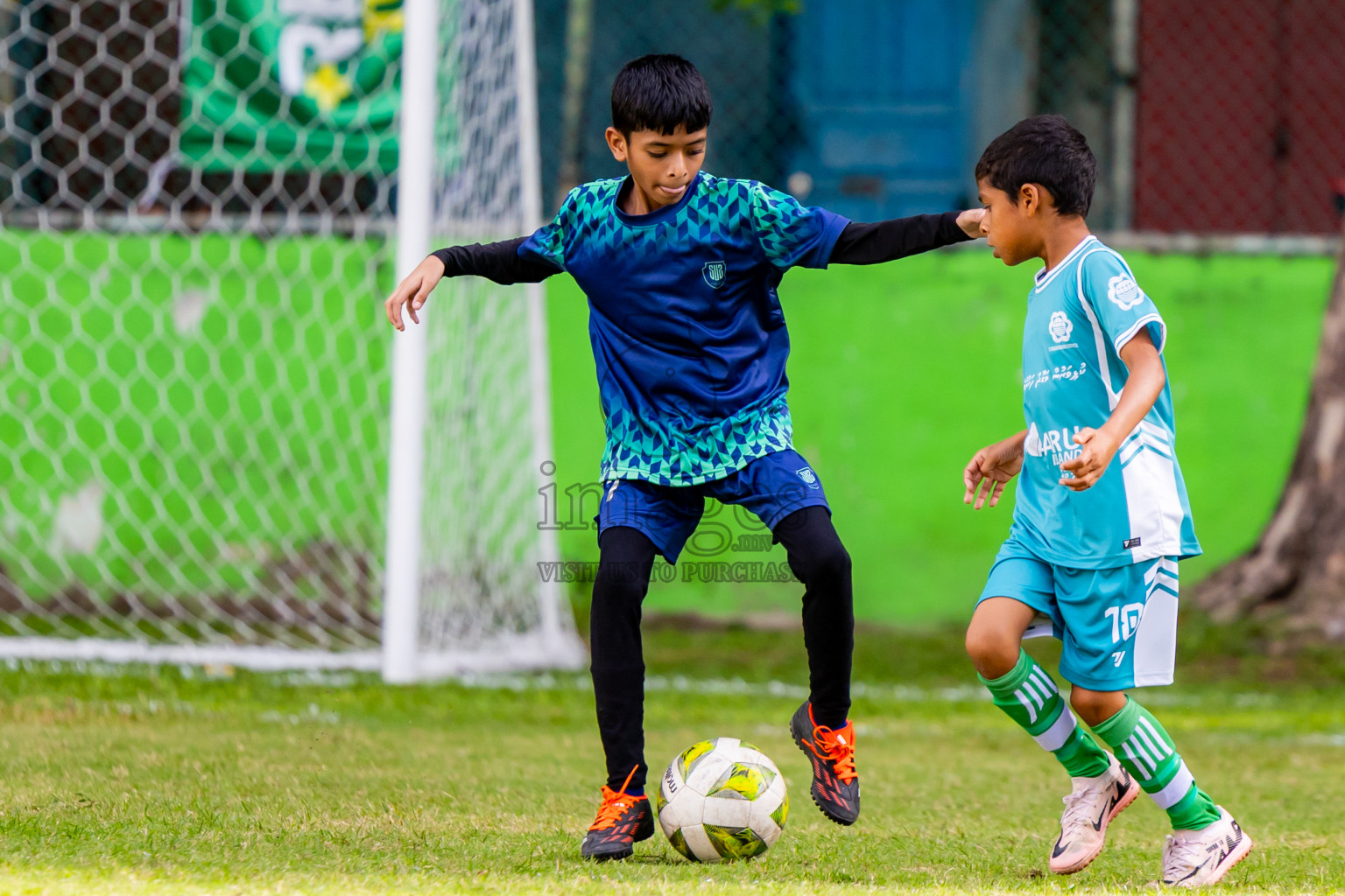 Day 1 of MILO Academy Championship 2025 (U-12) was held at Henveiru Stadium in Male', Maldives on Thursday, 1st May 2025. Photos: Nausham Waheed / images.mv