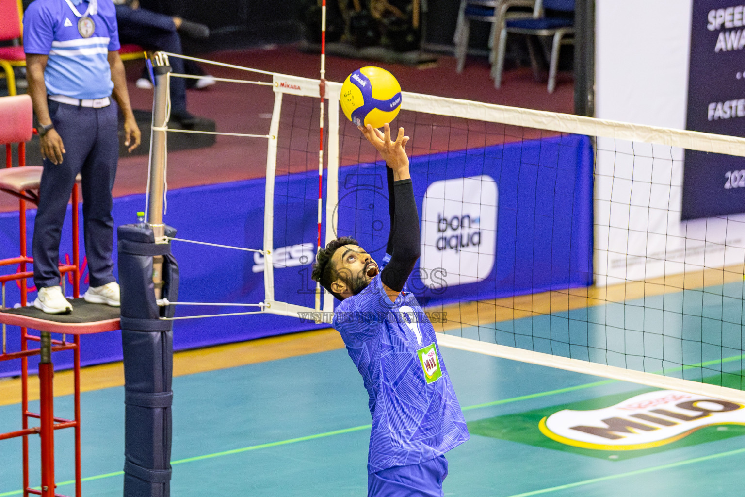 Day 4 of MILO VAM Cup 2025 held in Male', Maldives on Sunday, 29th June 2025 at Social Center Indoor Hall 
Photos By: Mohamed Mahfooz Moosa / images.mv