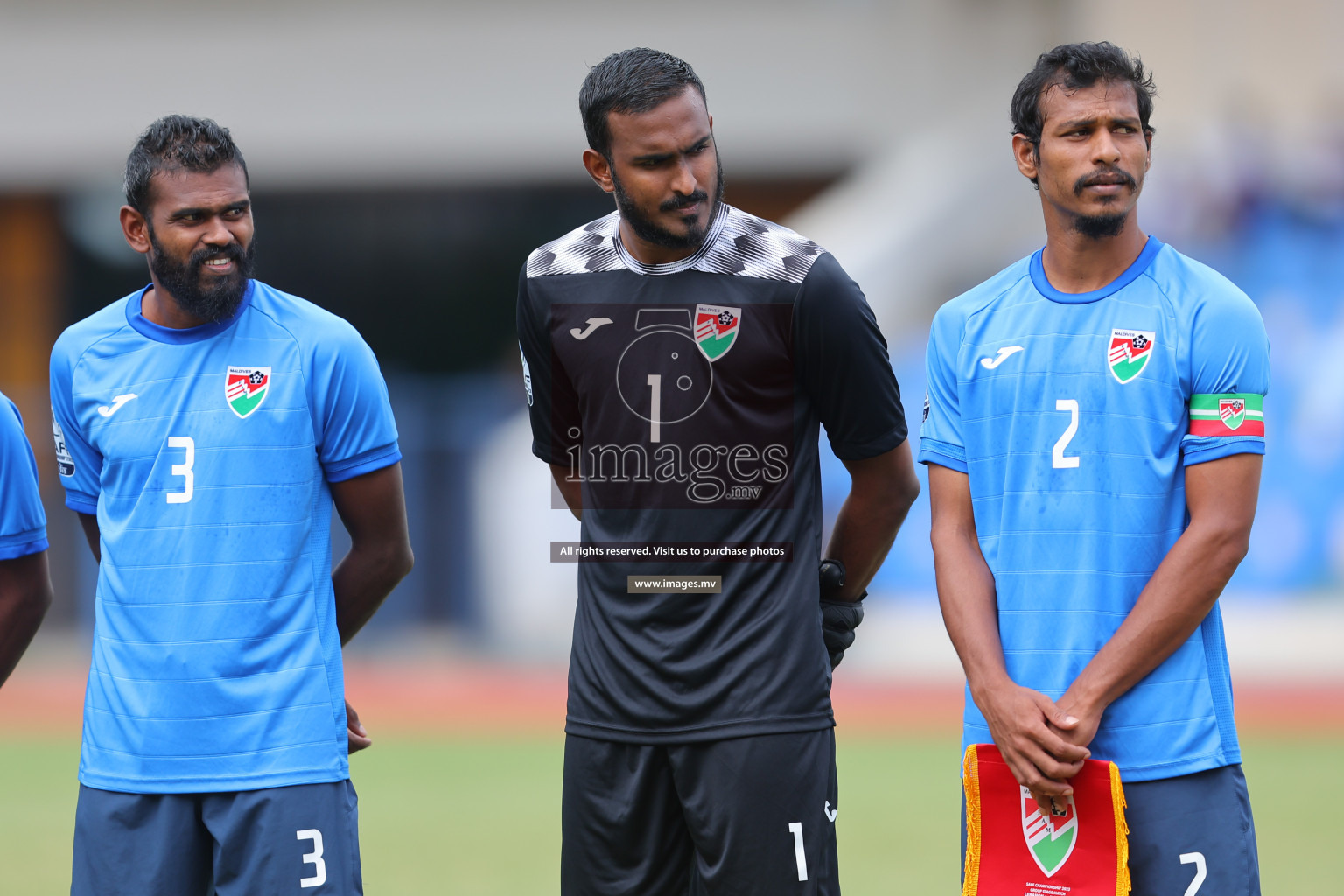 Lebanon vs Maldives in SAFF Championship 2023 held in Sree Kanteerava Stadium, Bengaluru, India, on Tuesday, 28th June 2023. Photos: Nausham Waheed, Hassan Simah / images.mv