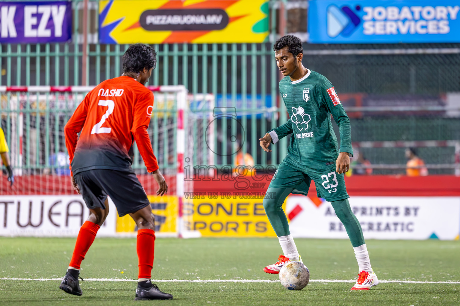 L Gan vs Th Thimarafushi in Zone Round on Day 30 of Golden Futsal Challenge 2025 was held on Monday , 3rd February 2025, in Hulhumale', Maldives.
Photos: Ismail Thoriq / images.mv
