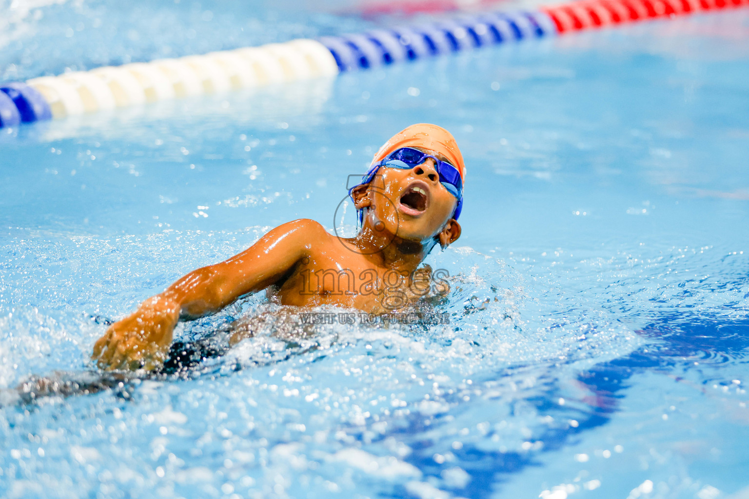 Day 1 of BML 6th National Kids Swimming Kids Festival 2025 held in Hulhumale', Maldives on Monday, 3rd November 2024. Photos: Hassan Simah / images.mv