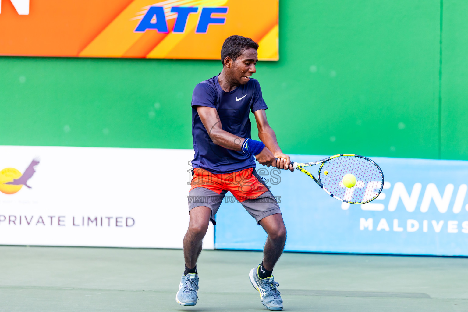 Day 5 of ATF Maldives Junior Open Tennis was held in Male' Tennis Court, Male', Maldives on Monday, 16th December 2024. Photos: Nausham Waheed/ images.mv