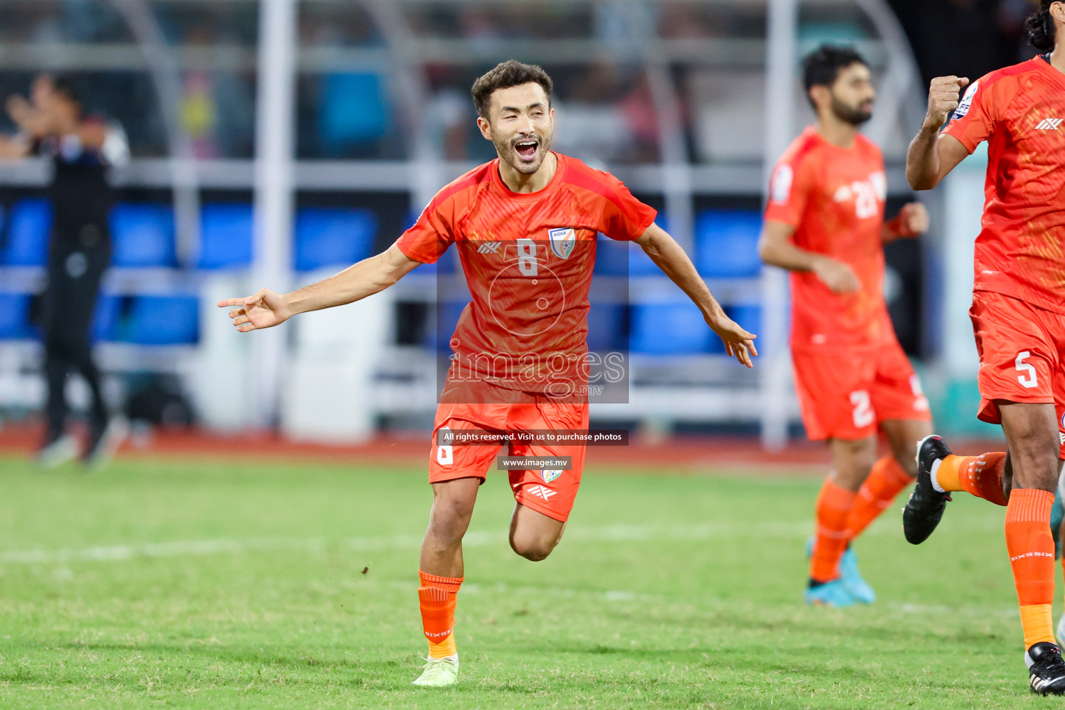 Kuwait vs India in the Final of SAFF Championship 2023 held in Sree Kanteerava Stadium, Bengaluru, India, on Tuesday, 4th July 2023. Photos: Nausham Waheed / images.mv