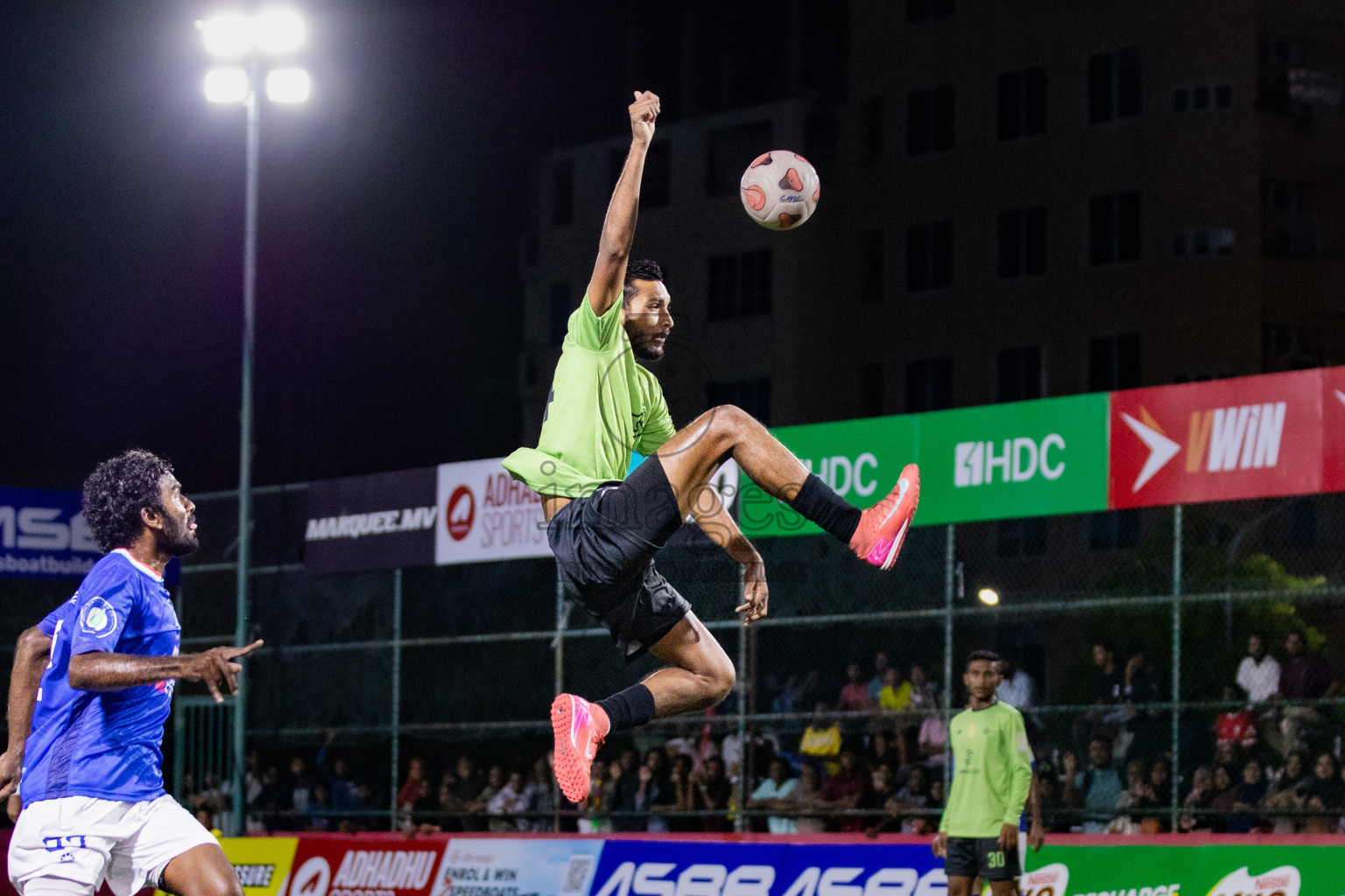 TEAM NAIVAADHOO vs TEAM KAASHIDHOO in Kings Cup of Club Maldives Cup 2025 held in Rehendi Futsal Ground, Hulhumale', Maldives on Wednesday, 3rd September 2025. Photos: Areef, Yasna / images.mv