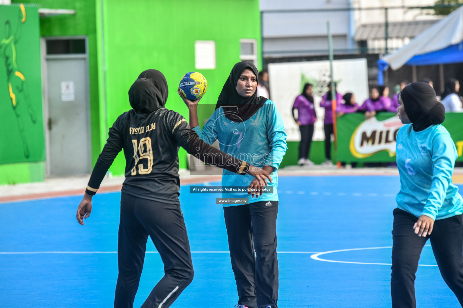 Day 5 of Milo 6th Inter Office Handball Tournament 2022 - Photos by Nausham Waheed