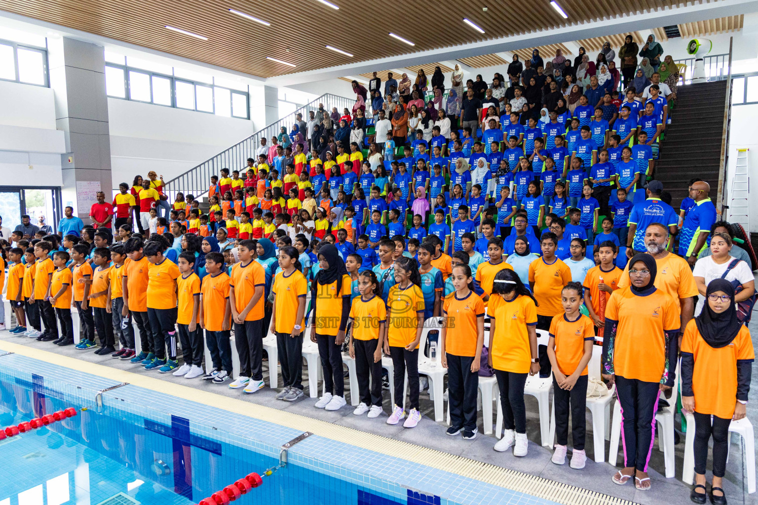 Closing Ceremony of 4th National Kids Swimming Festival 2023 on 9th December 2023, held in Hulhumale', Maldives Photos: Nausham Waheed / Images.mv