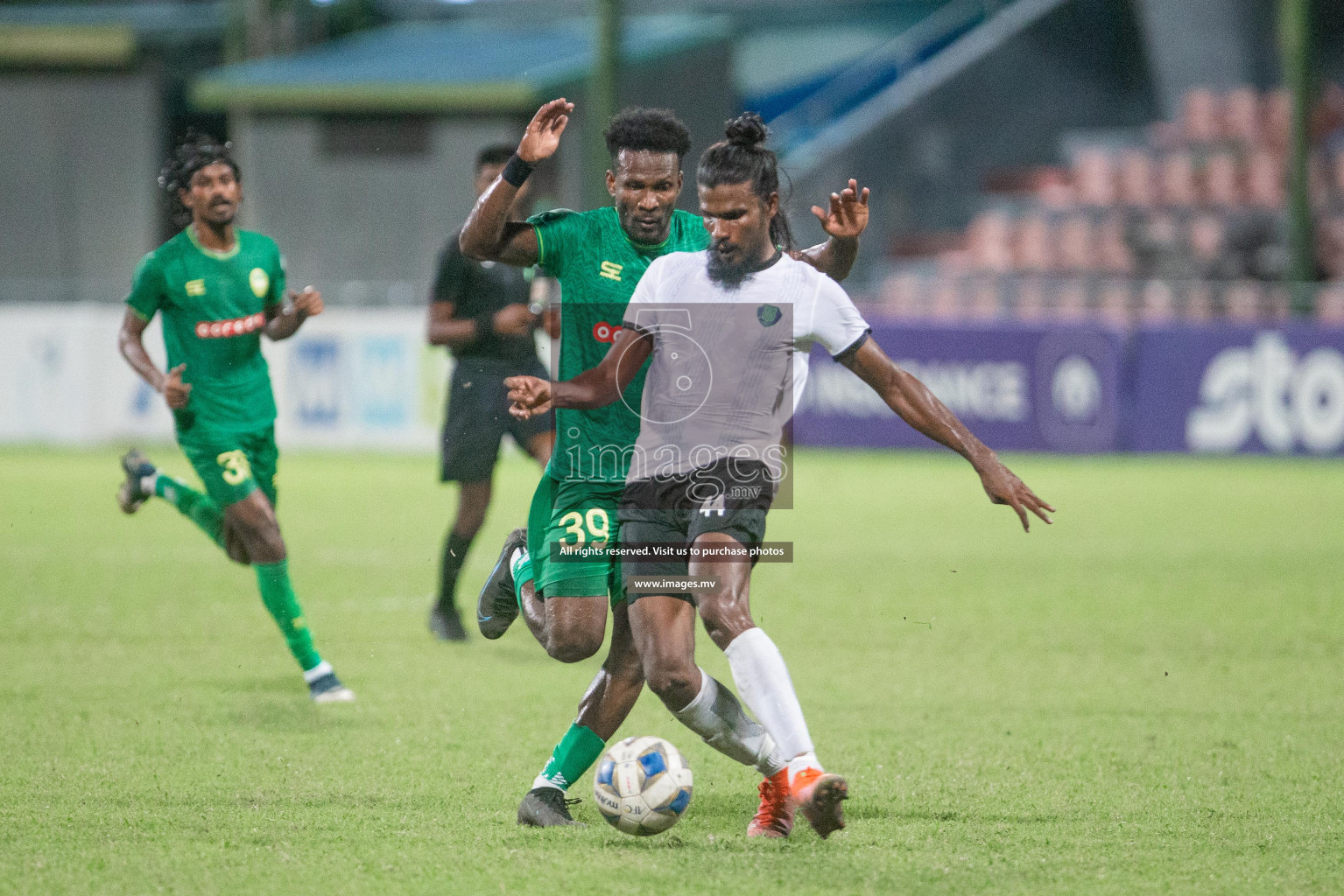 Maziya Sports and Recreation Club vs Super United Sports in Ooredoo Dhivehi Premier League 2021/22 on 12th July 2022, held in National Football Stadium, Male', Maldives Photos: Maanish/ Images mv