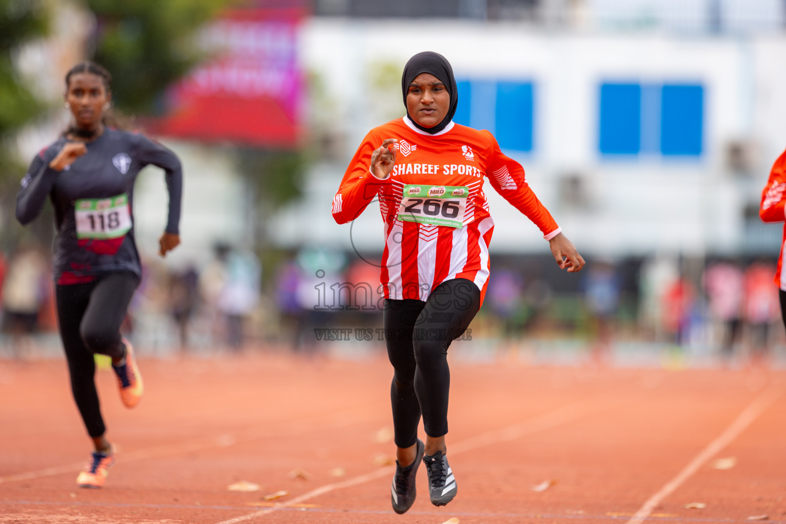 Day 3 of 12th Milo Association Championships was held in Ekuveni Track at Male', Maldives on Saturday, 26th April 2025. Photos: Ismail Thoriq / images.mv