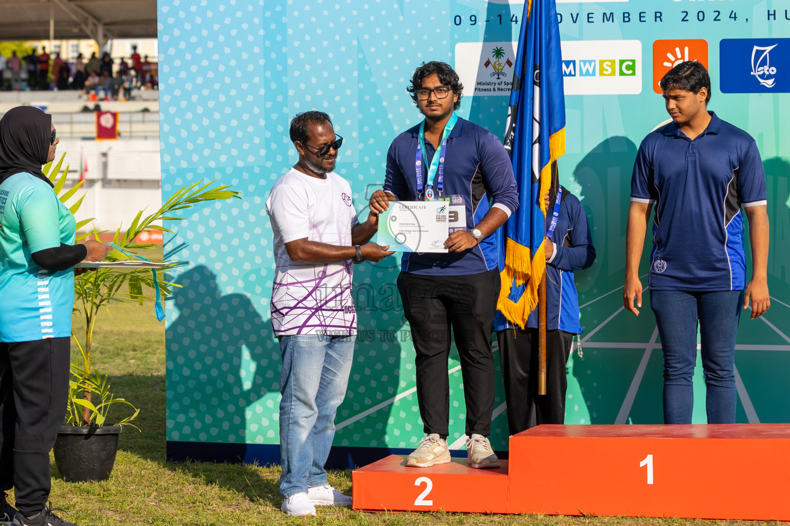 MWSC Interschool Athletics Championships 2024 - Day 3
Day 3 of MWSC Interschool Athletics Championships 2024 held in Hulhumale Running Track, Hulhumale, Maldives on Monday, 11th November 2024. Photos by: Ismail Thoriq / Images.mv