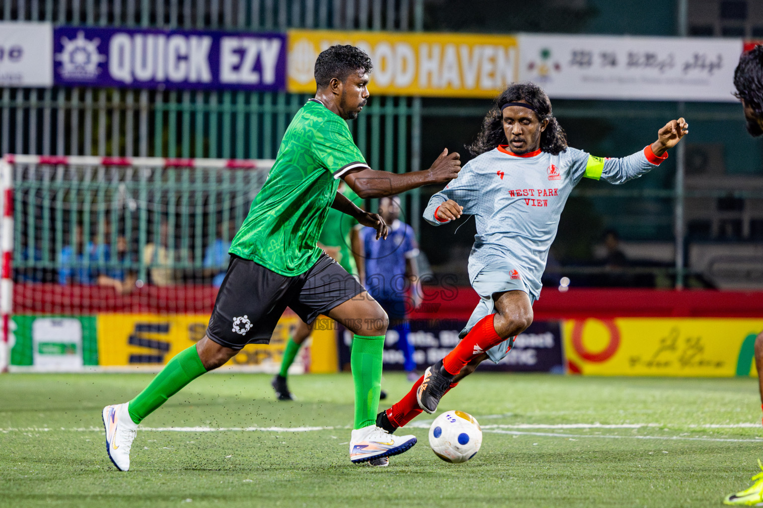 L Mundoo VS L Kalaidhoo in Day 8 of Golden Futsal Challenge 2025 was held on Sunday, 12th January 2025, in Hulhumale', Maldives Photos: Nausham Waheed , Ismail Thoriq / images.mv