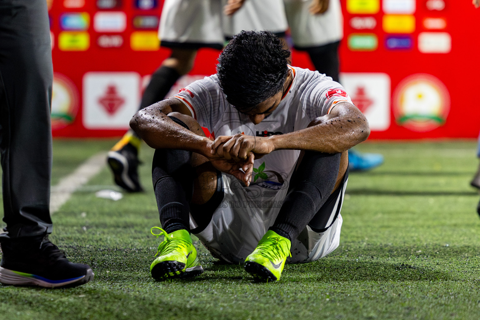 Th Thimarafushi vs Th Hirilandhoo in Thaa Atoll Finals Day 26 of Golden Futsal Challenge 2025 was held on Thursday , 30th January 2025, in Hulhumale', Maldives. Photos: Nausham Waheed / images.mv