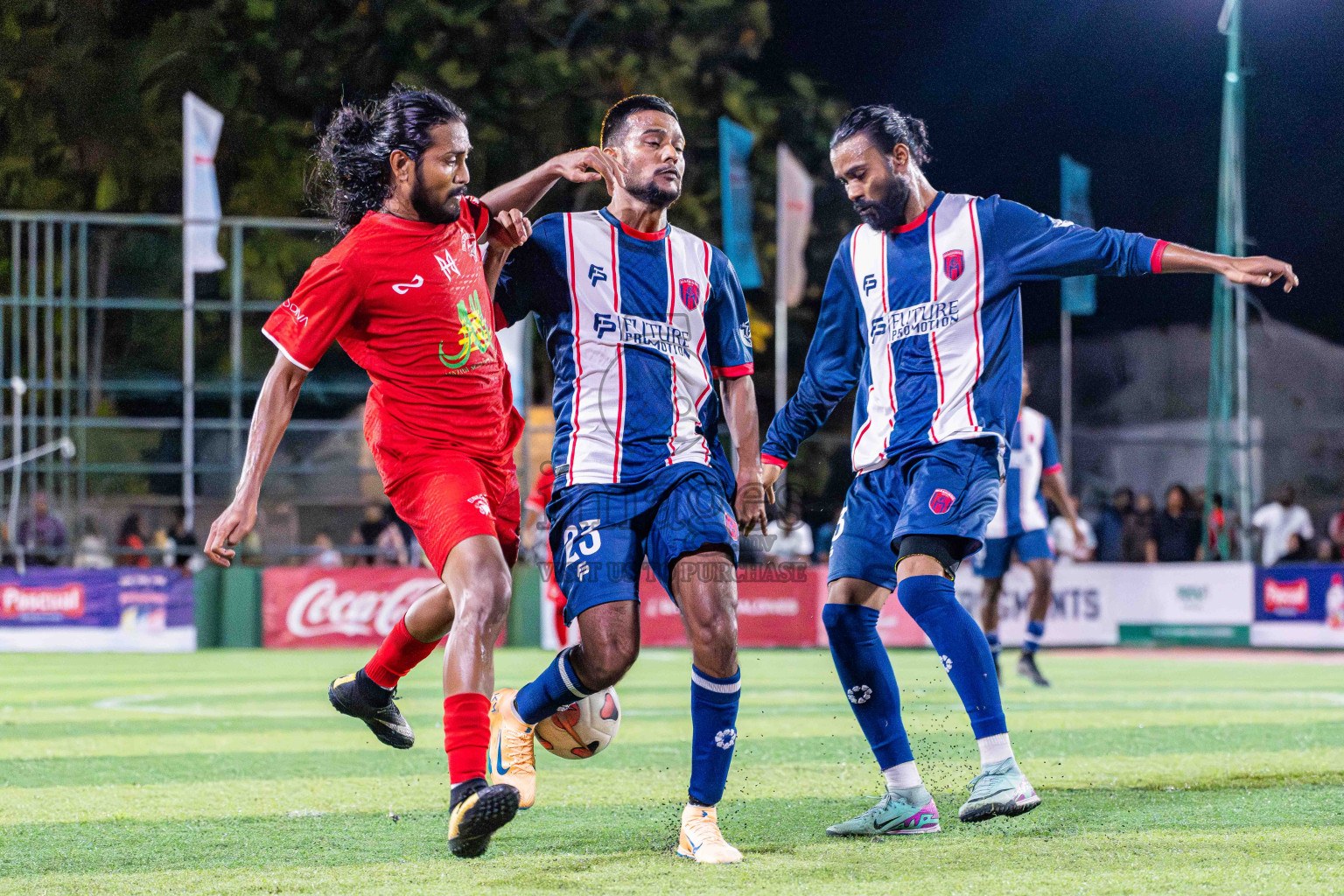 Kanmathi FC VS Maahinne United in Day 4 - Fonadhoo Youth Futsal Challenge 2025 held in Fonadhoo Futsal Stadium, L. Fonadhoo, Maldives on Wednesday, 29th October 2025 Photos: Arif Rasheed / images.mv