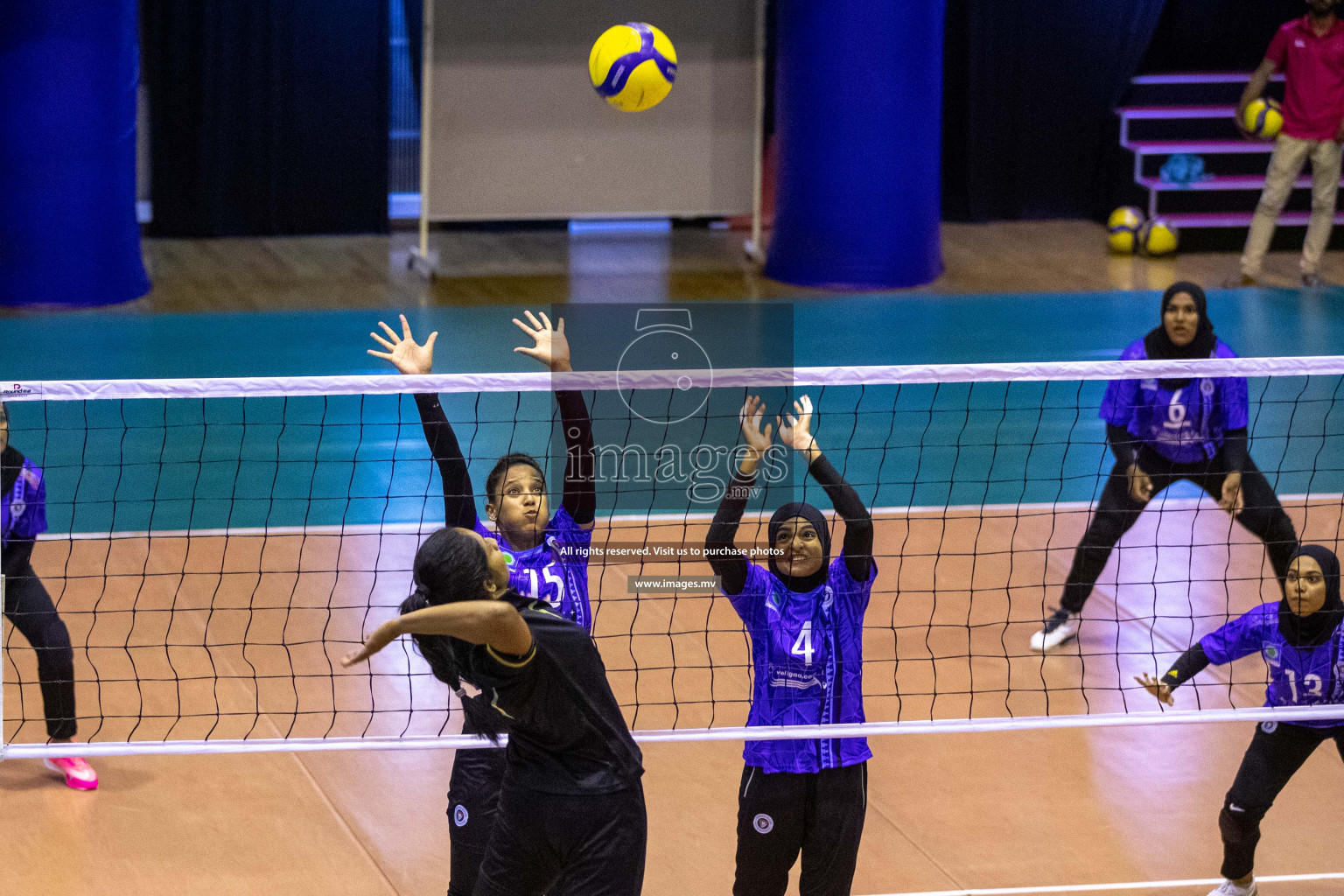 Volleyball Association Cup 2022-Women's Division-Match Day 3 was held in Male', Maldives on Thursday, 26th May 2022 Photos By: Ismail Thoriq / images.mv