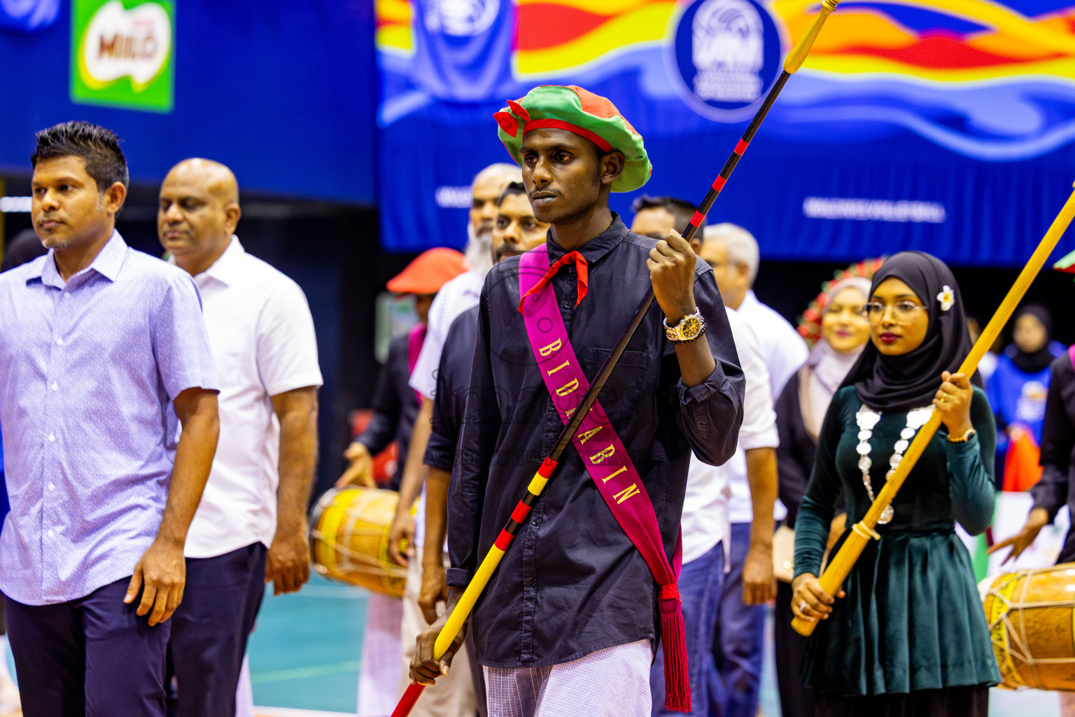 Police Club vs Club Wamco in the Final of Women's Division of National Volleyball Championship 2025 held in Male', Maldives on Sunday, 4th May 2025 at Social Center Indoor Hall Photos By: Nausham Waheed / images.mv