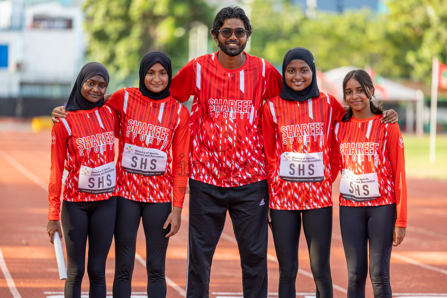 Day 3 of 33rd National Athletics Championship was held in Ekuveni Track at Male', Maldives on Saturday, 7th September 2024. Photos: Suaadh Abdul Sattar / images.mv