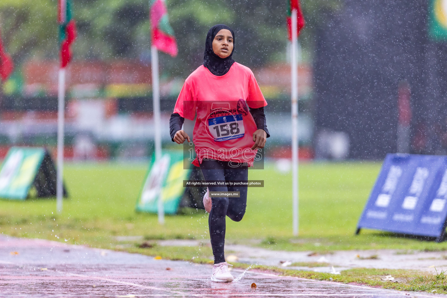 Day 2 of National Athletics Championship 2023 was held in Ekuveni Track at Male', Maldives on Friday, 24th November 2023. Photos: Nausham Waheed / images.mv