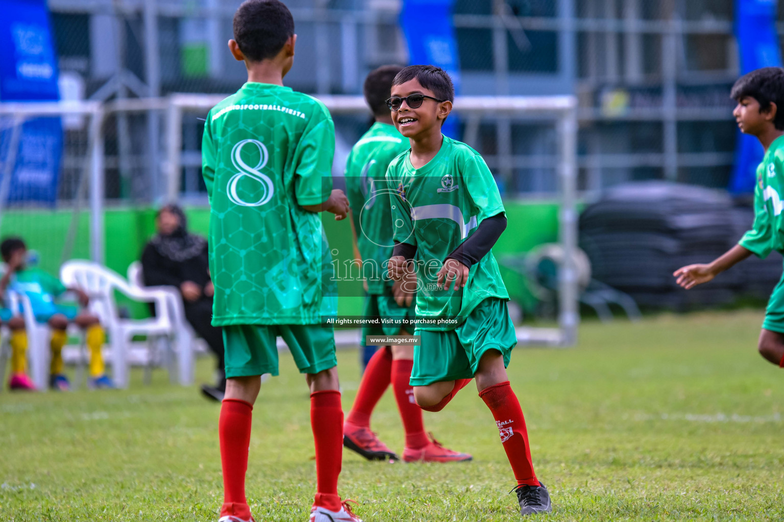 Day 1 of Milo Kids Football Fiesta 2022 was held in Male', Maldives on 19th October 2022. Photos: Nausham Waheed/ images.mv