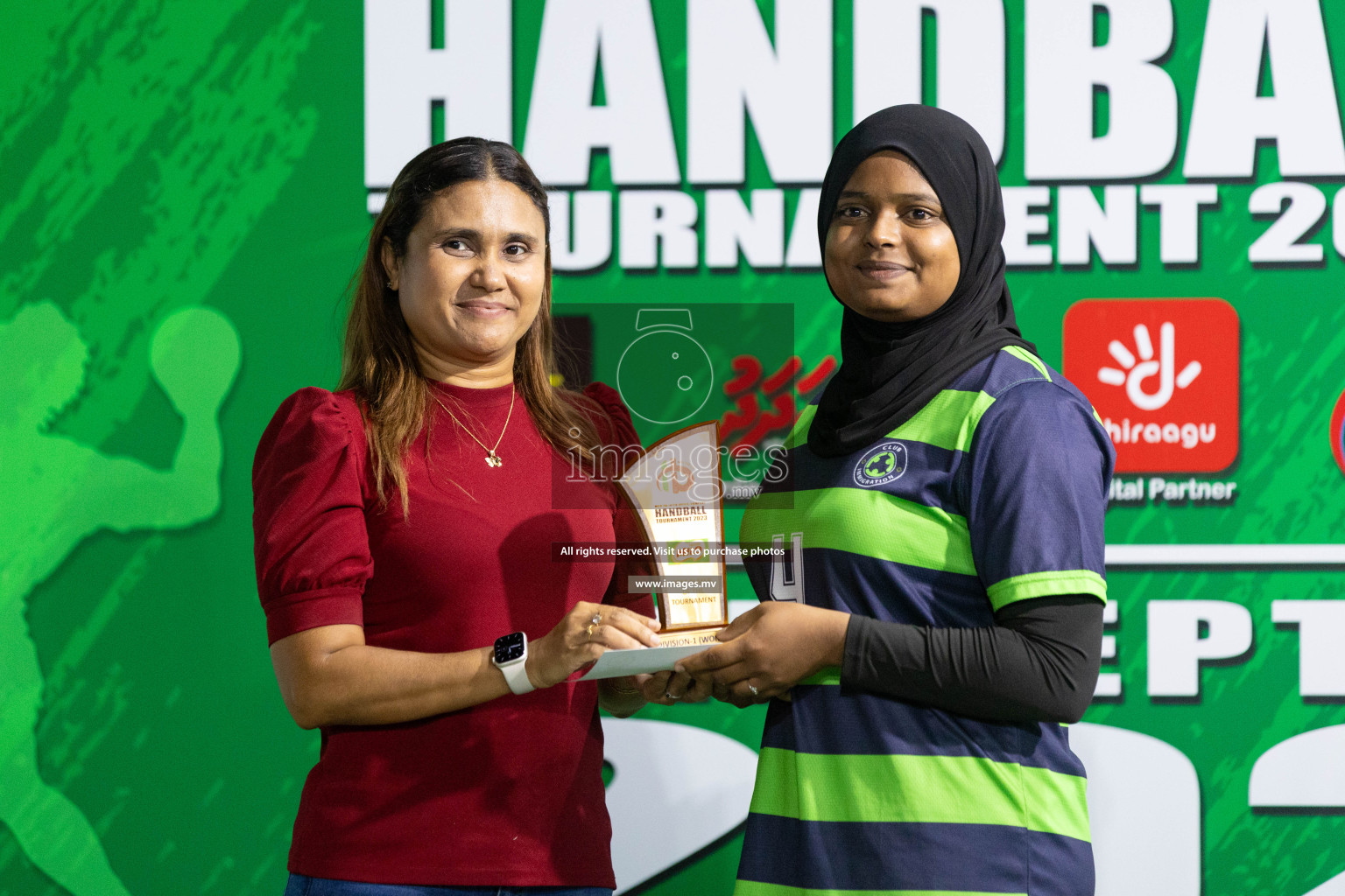 1st Division Final of 7th Inter-Office/Company Handball Tournament 2023, held in Handball ground, Male', Maldives on Monday, 24th October 2023 Photos: Nausham Waheed/ Images.mv