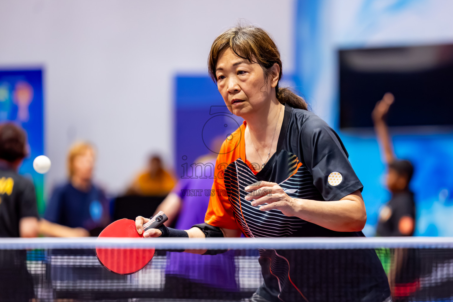 Day 2 of 1st Thoddoo Masters Table Tennis Tournament was held on Friday, 22nd August 2025 in AA Thoddoo, Maldives. Photos: Nausham Waheed / images.mv