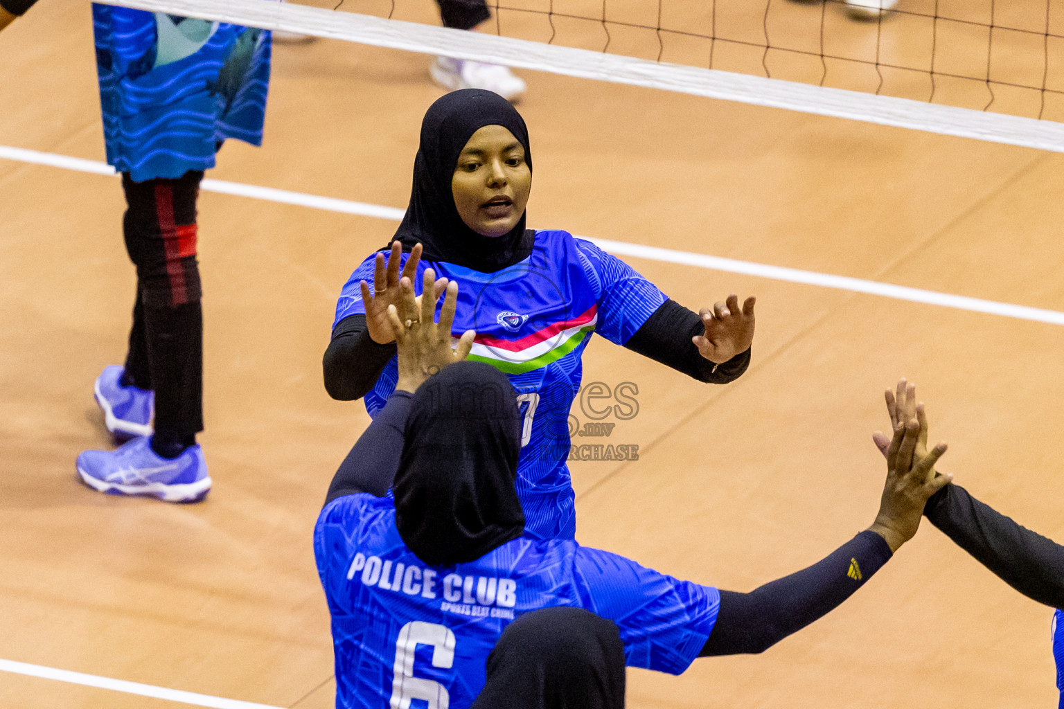 Day 2 of Women's Division of Milo VAM Cup 2024 held in Male', Maldives on Wednesday, 9th July 2024 at Social Center Indoor Hall Photos By: Nausham Waheed / images.mv