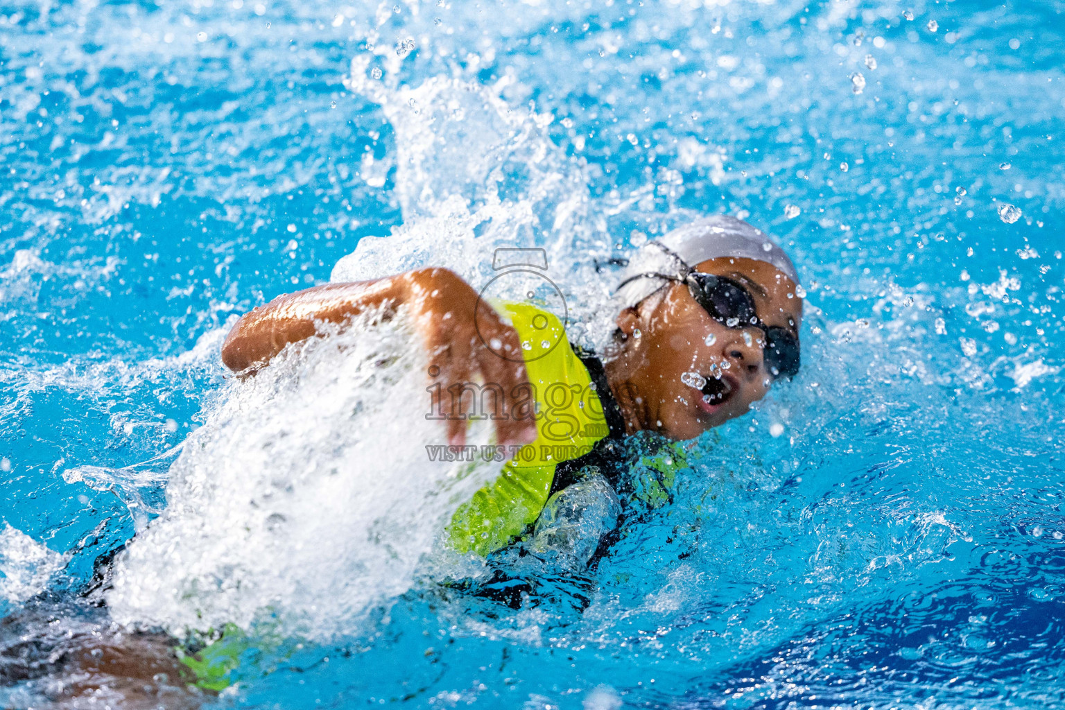 Day 4 of 20th Inter-school Swimming Competition 2024 held in Hulhumale', Maldives on Tuesday, 15th October 2024. Photos: Ismail Thoriq / images.mv