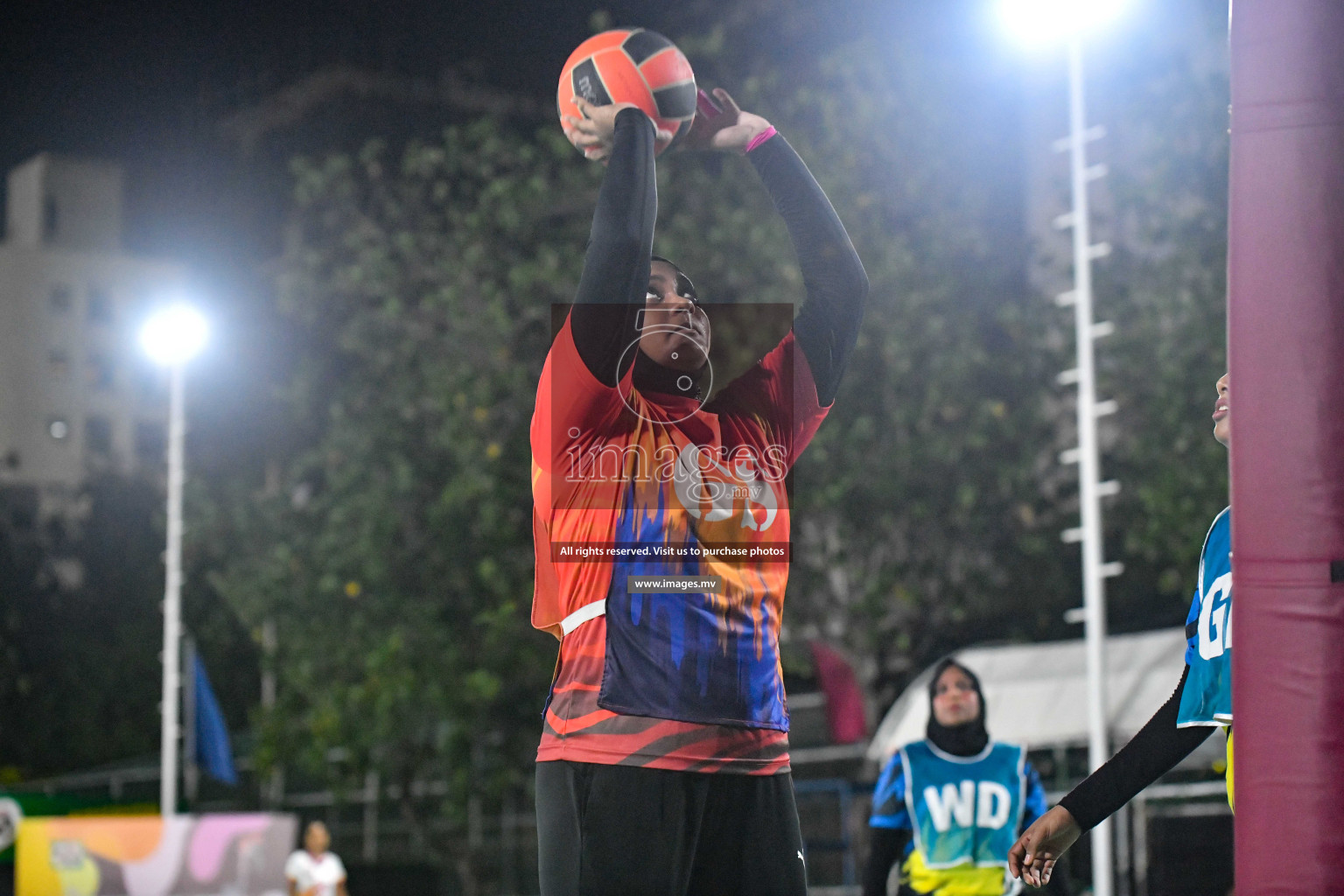 Semi Final of 20th Milo National Netball Tournament 2023, held in Synthetic Netball Court, Male', Maldives on 9th June 2023 Photos: Nausham Waheed/ Images.mv