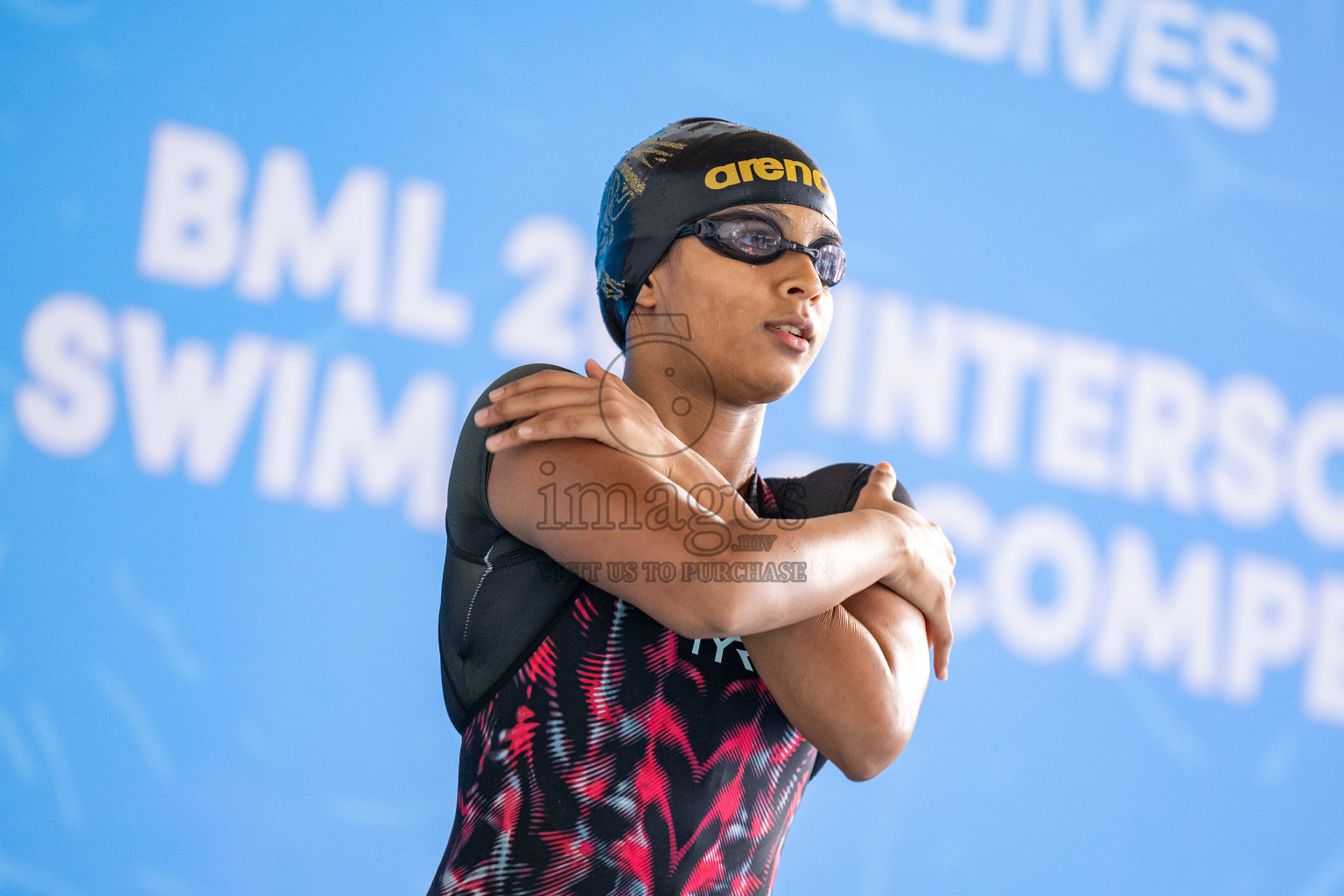 Day 4 of 20th Inter-school Swimming Competition 2024 held in Hulhumale', Maldives on Tuesday, 15th October 2024. Photos: Ismail Thoriq / images.mv