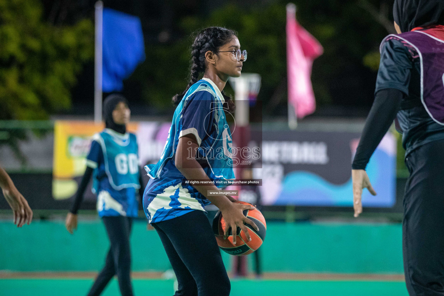 Day 3 of 20th Milo National Netball Tournament 2023, held in Synthetic Netball Court, Male', Maldives on 1st June 2023 Photos: Nausham Waheed/ Images.mv