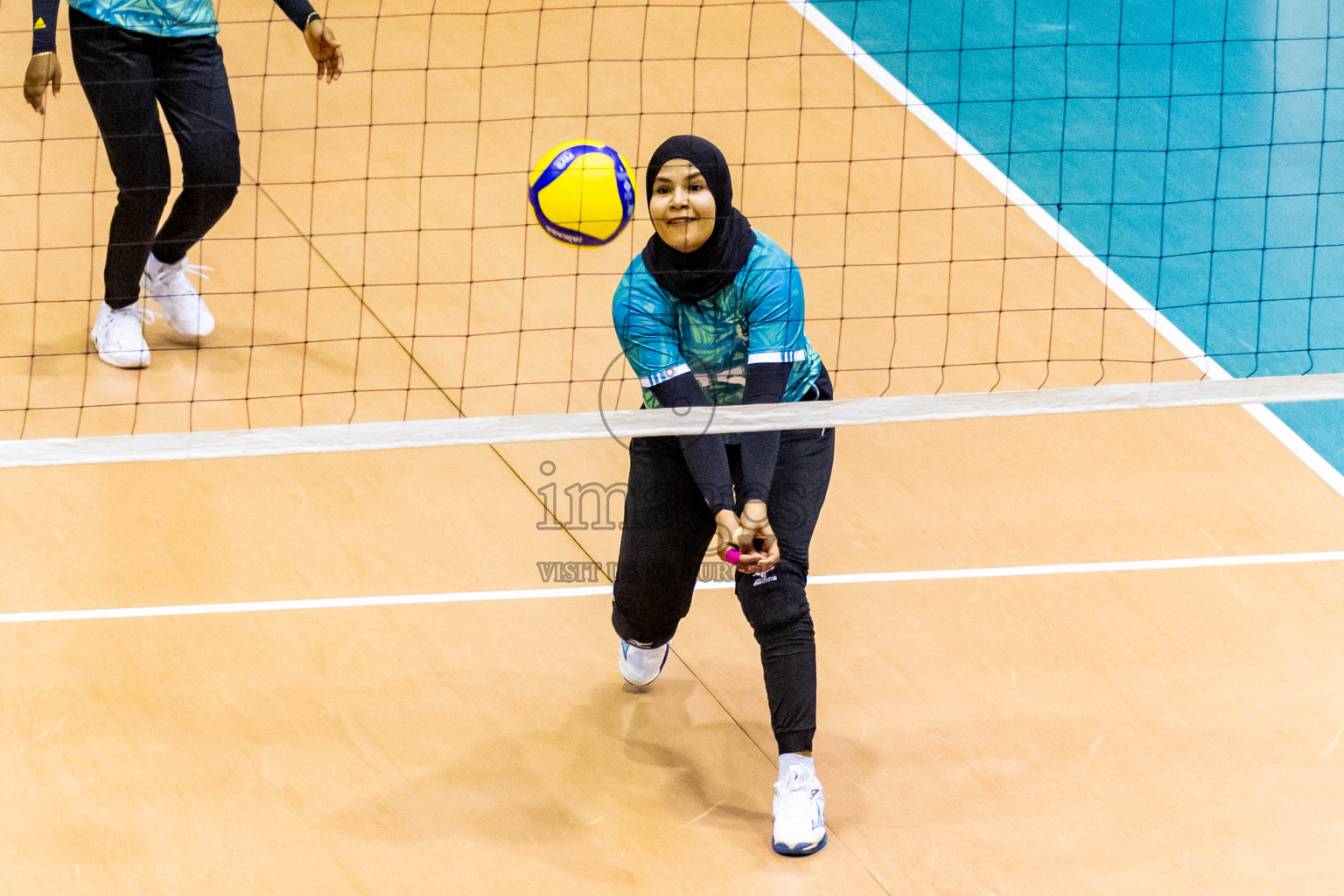 Day 2 of Women's Division of Milo VAM Cup 2024 held in Male', Maldives on Wednesday, 9th July 2024 at Social Center Indoor Hall Photos By: Nausham Waheed / images.mv