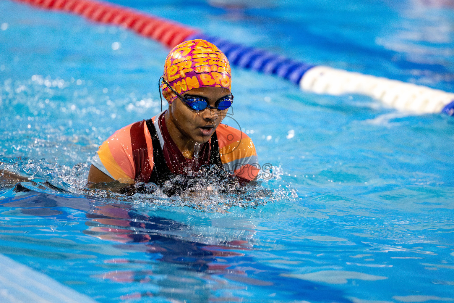 20th Inter-school Swimming Competition 2024 held in Hulhumale', Maldives on Monday, 14th October 2024. 
Photos: Hassan Simah / images.mv