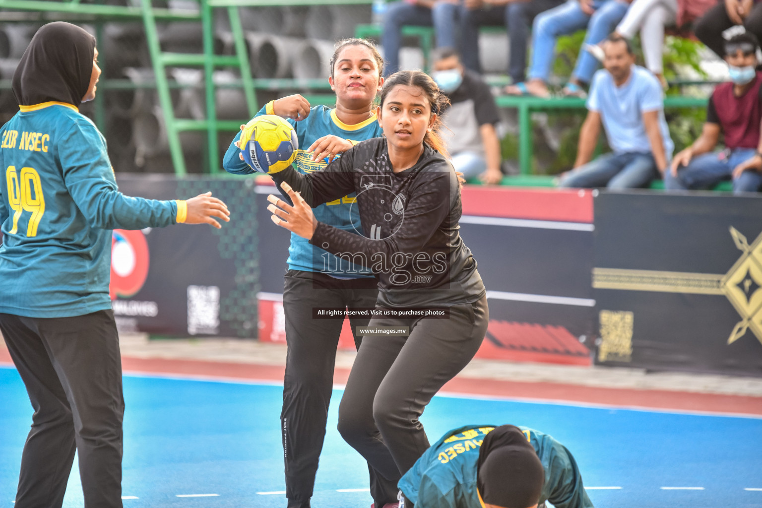 Day 10 of Milo 6th Inter Office Handball Tournament 2022 - Photos by Nausham Waheed