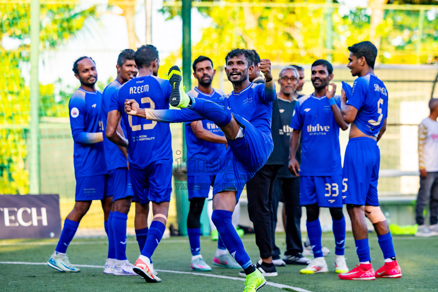 Dhaalu Zone vs Ari Zone in the Leg 2 of Resort Super League 2025 was held on Saturday, 5th July 2025 in Conrad Maldives Rangali Island, Alif Dhaalu Atoll, Maldives. Photos: Nausham Waheed / images.mv