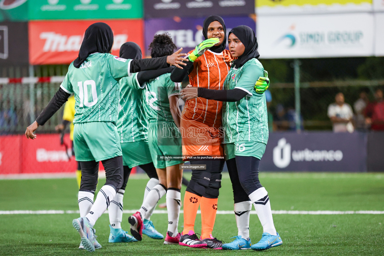 Prison Club vs Club MYS in 18/30 Futsal Fiesta Classic 2023 held in Hulhumale, Maldives, on Friday, 21st July 2023 Photos: Nausham Waheed / images.mv