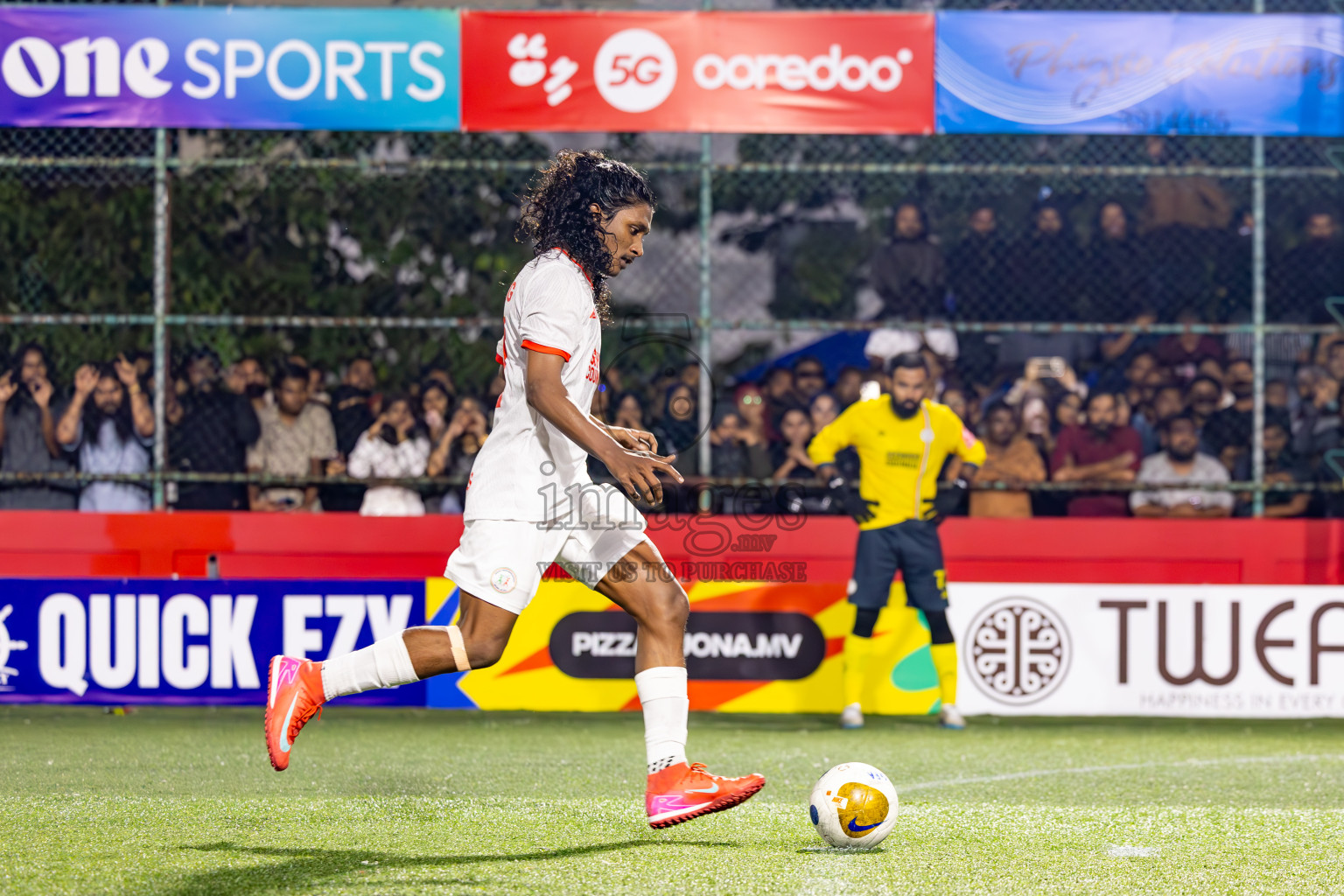 L Gan vs L Isdhoo in Laamu Atoll Finals Day 26 of Golden Futsal Challenge 2025 was held on Thursday , 30th January 2025, in Hulhumale', Maldives. Photos: Ismail Thoriq / images.mv