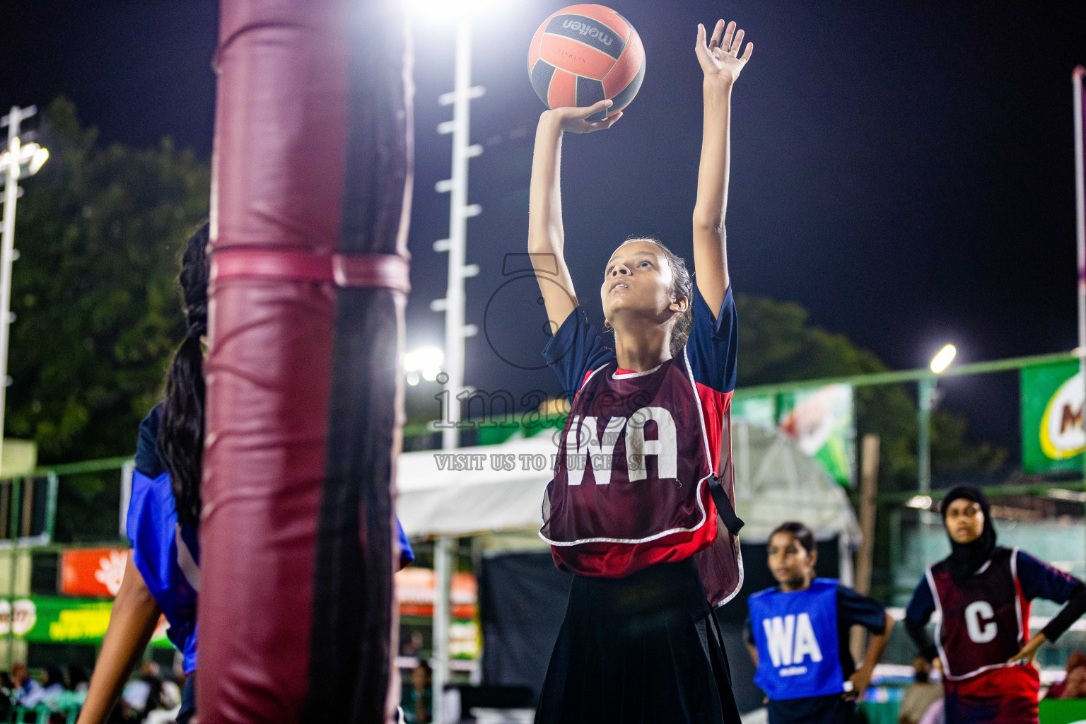 Final of MILO 3x3 Netball Challenge 2024 was held in Ekuveni Netball Court at Male', Maldives on Thursday, 20th March 2024. Photos: Nausham Waheed / images.mv