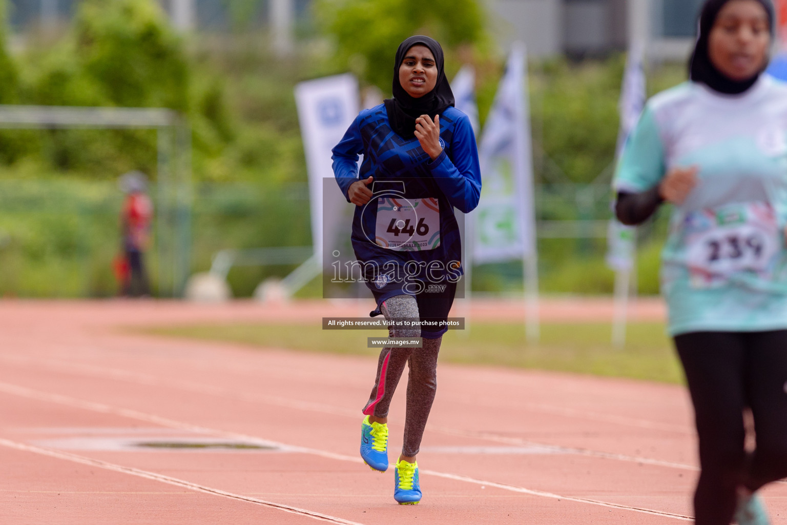 Day two of Inter School Athletics Championship 2023 was held at Hulhumale' Running Track at Hulhumale', Maldives on Sunday, 15th May 2023. Photos: Shuu/ Images.mv