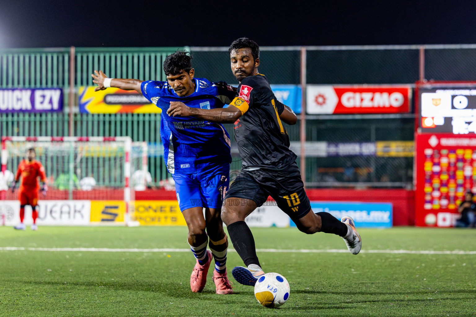 ADh Mandhoo vs AA Mathiveri in zone round Day 30 of Golden Futsal Challenge 2025 was held on Monday , 3rd February 2025, in Hulhumale', Maldives. Photos: Nausham Waheed / images.mv