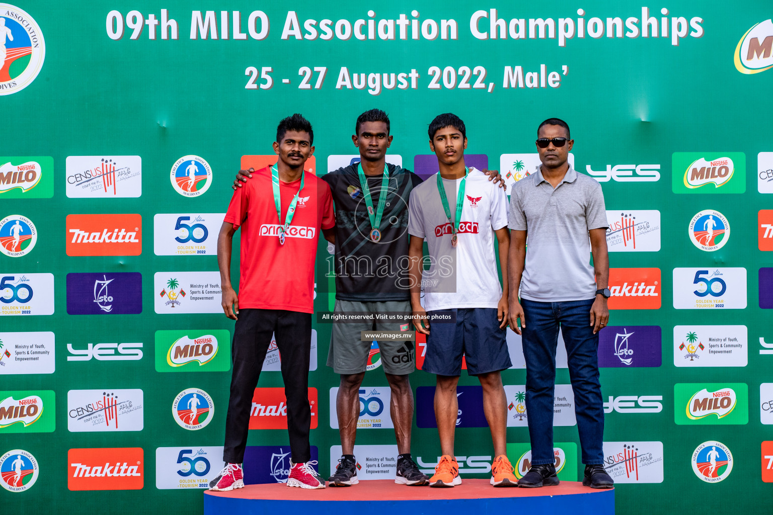 Day 3 of Milo Association Athletics Championship 2022 on 27th Aug 2022, held in, Male', Maldives Photos: Nausham Waheed / Images.mv