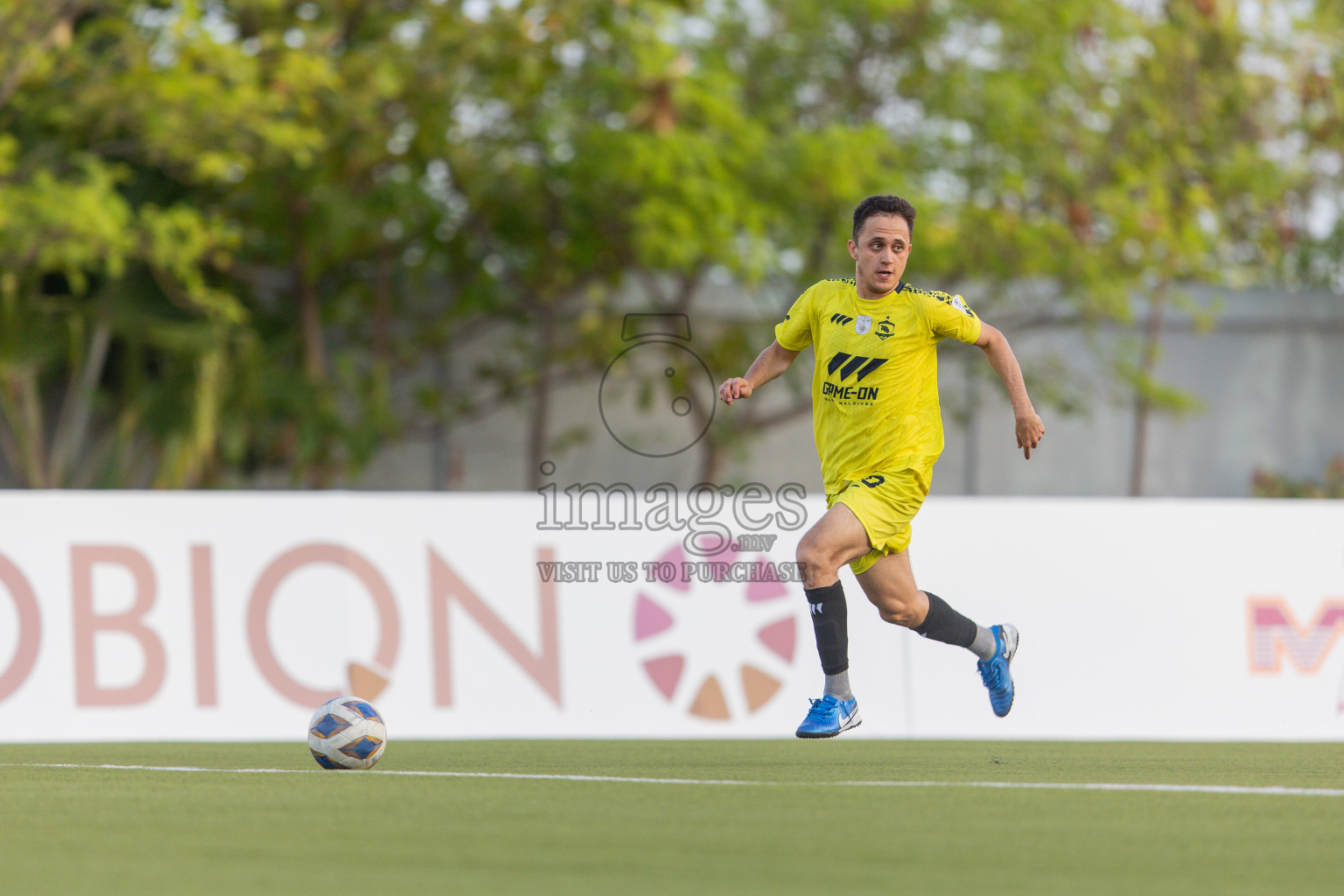 Velaa Sports Club vs Team Middle East in Day 3 of Eydhafushi Cup 2025 held in Eydhafushi Football Stadium at B. Eydhafushi, Maldives on Sunday, 7th September 2025.