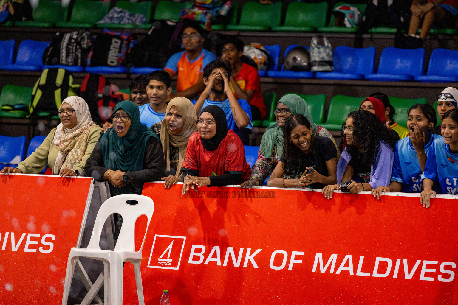 Day 4 of National Swimming Championship 2024 held in Hulhumale', Maldives on Monday, 16th December 2024. Photos: Hassan Simah / images.mv