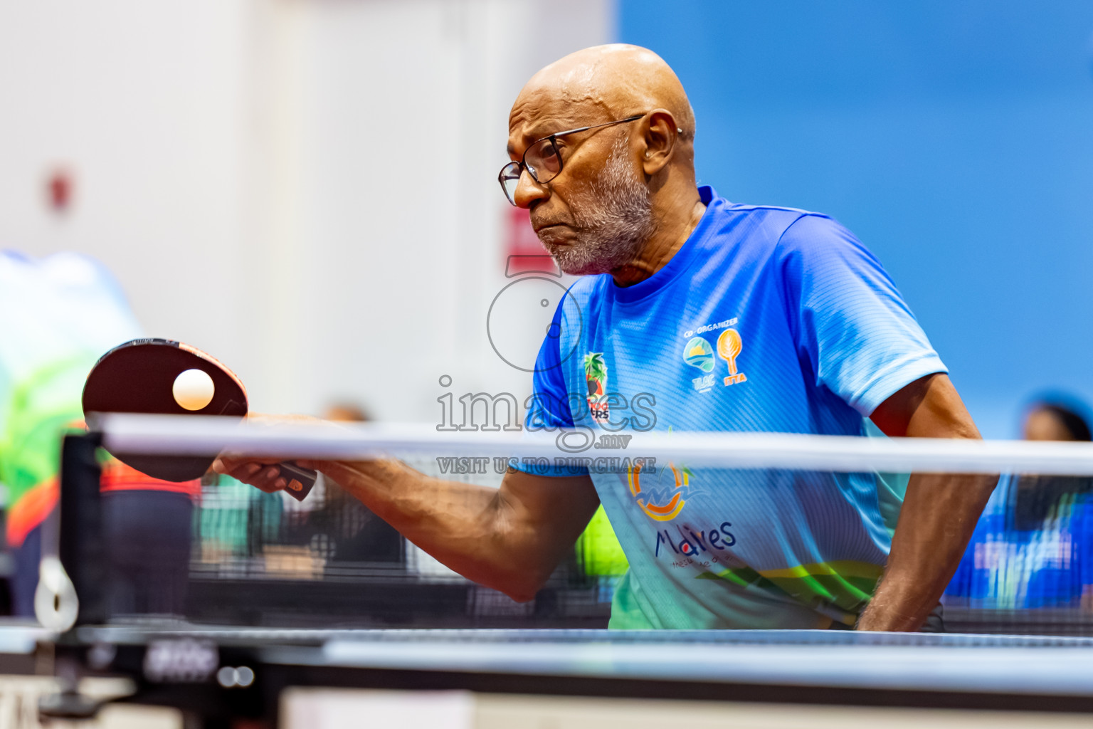 Day 1 of 1st Thoddoo Masters Table Tennis Tournament was held on Thursday, 21st August 2025 in AA Thoddoo, Maldives. Photos: Nausham Waheed / images.mv