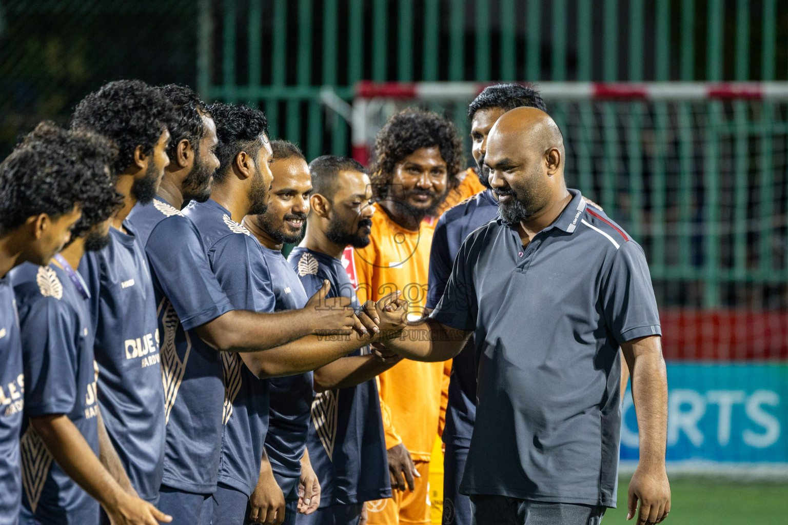 S. Maradhofeydhoo vs S. Hulhudhoo in Day 12 of Golden Futsal Challenge 2025 was held on Thursday, 16th January 2025, in Hulhumale', Maldives Photos: Mohamed Mahfooz Moosa / images.mv