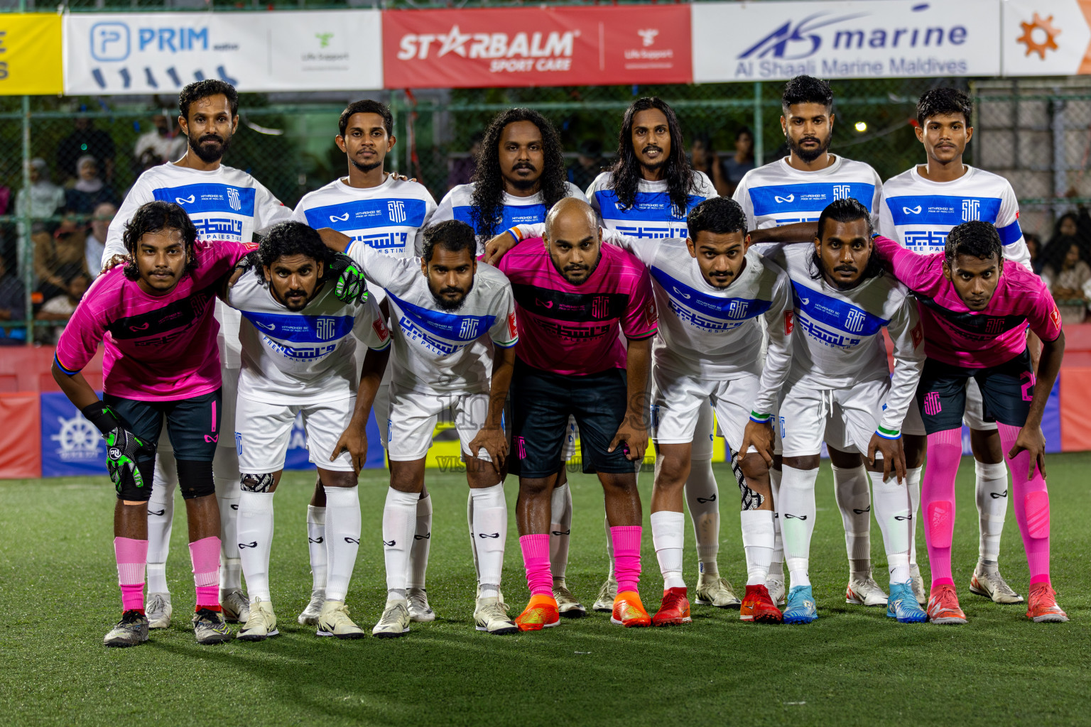 S. Hithadhoo VS Dhandimagu on Day 33 of Golden Futsal Challenge 2024, held on Sunday, 18th February 2024, in Hulhumale', Maldives Photos: Hassan Simah / images.mv