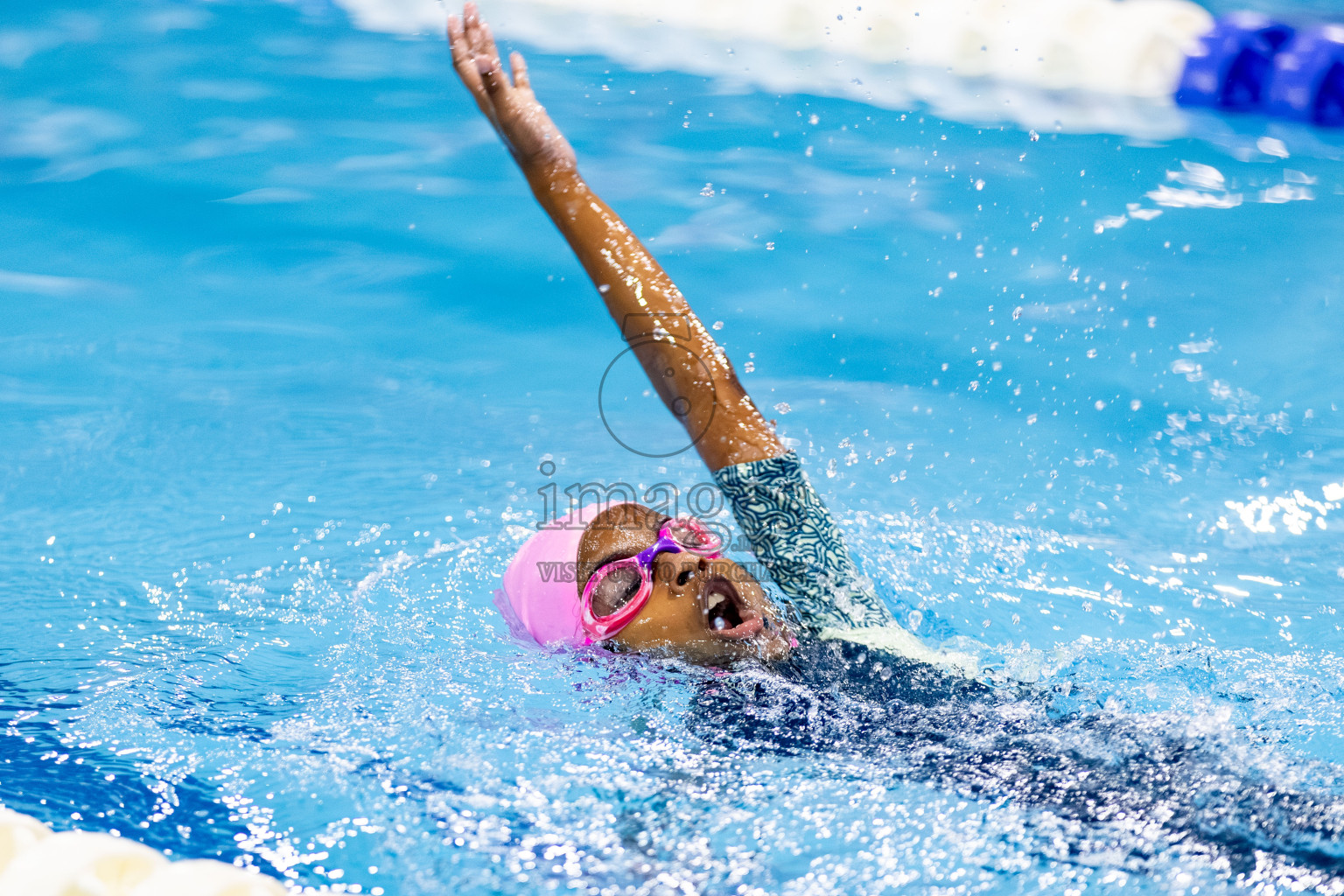 Day 2 of BML 6th National Kids Swimming Kids Festival 2025 held in Hulhumale', Maldives on Tuesday, 4th November 2024. 

Photos: Hassan Simah / images.mv