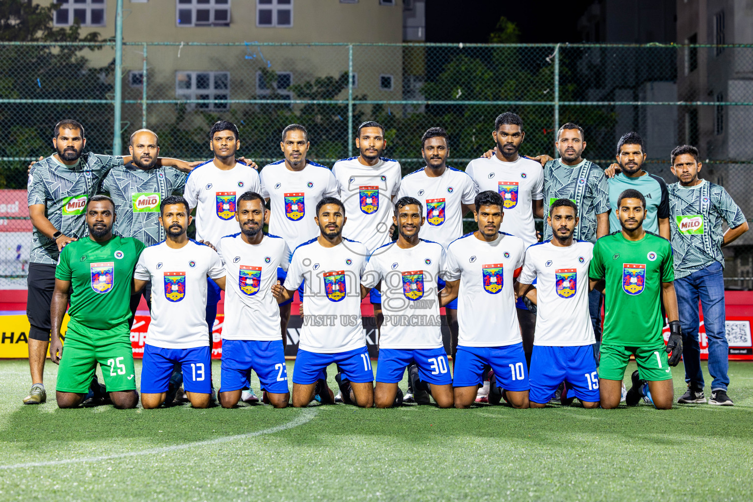 Police Club vs Trade Club in Day 13 of Office League 2025 was held on Monday, 28th April 2025 in Hulhumale', Maldives. Photos: Nausham Waheed / images.mv