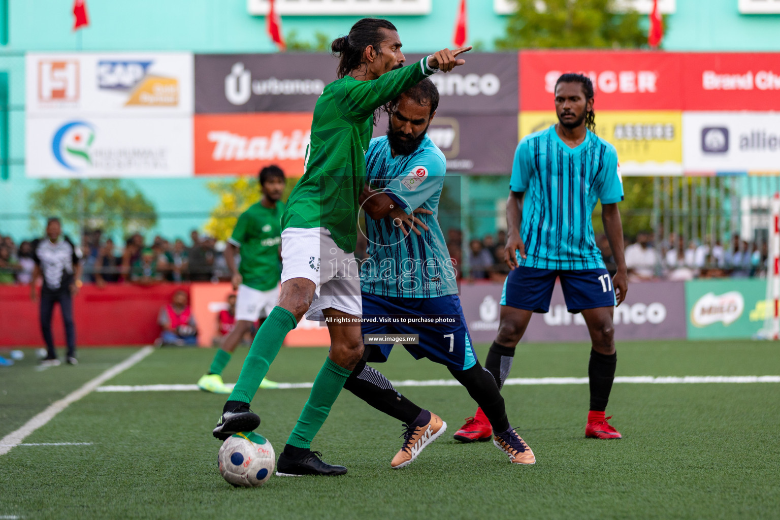 Club Urbanco vs MACL in Club Maldives Cup 2023 held in Hulhumale, Maldives, on Sunday, 16th July 2023 Photos: Ismail Thoriq / images.mv