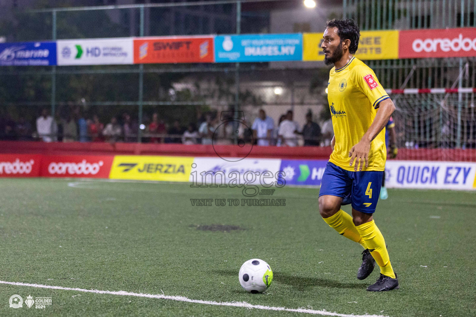 HA Hoarafushi vs HA Thakandhoo in Day 1 of Golden Futsal Challenge 2024 was held on Monday, 15th January 2024, in Hulhumale', Maldives Photos: Ismail Thoriq / images.mv