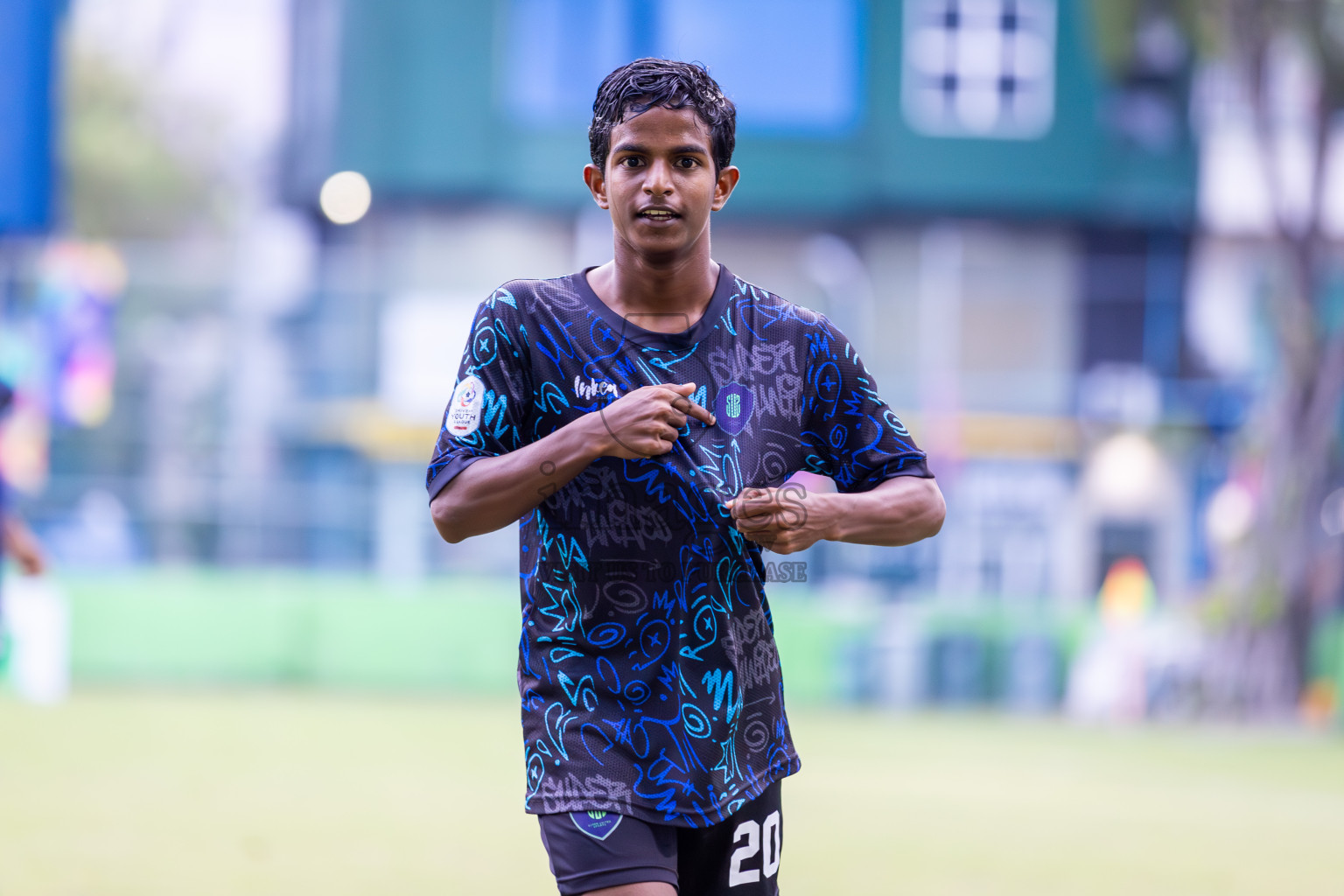 Club Eagles vs Super United Sports (U14) in Day 4 of Dhivehi Youth League 2024 held at Henveiru Stadium on Thursday, 28th November 2024. Photos: Shuu Abdul Sattar/ Images.mv